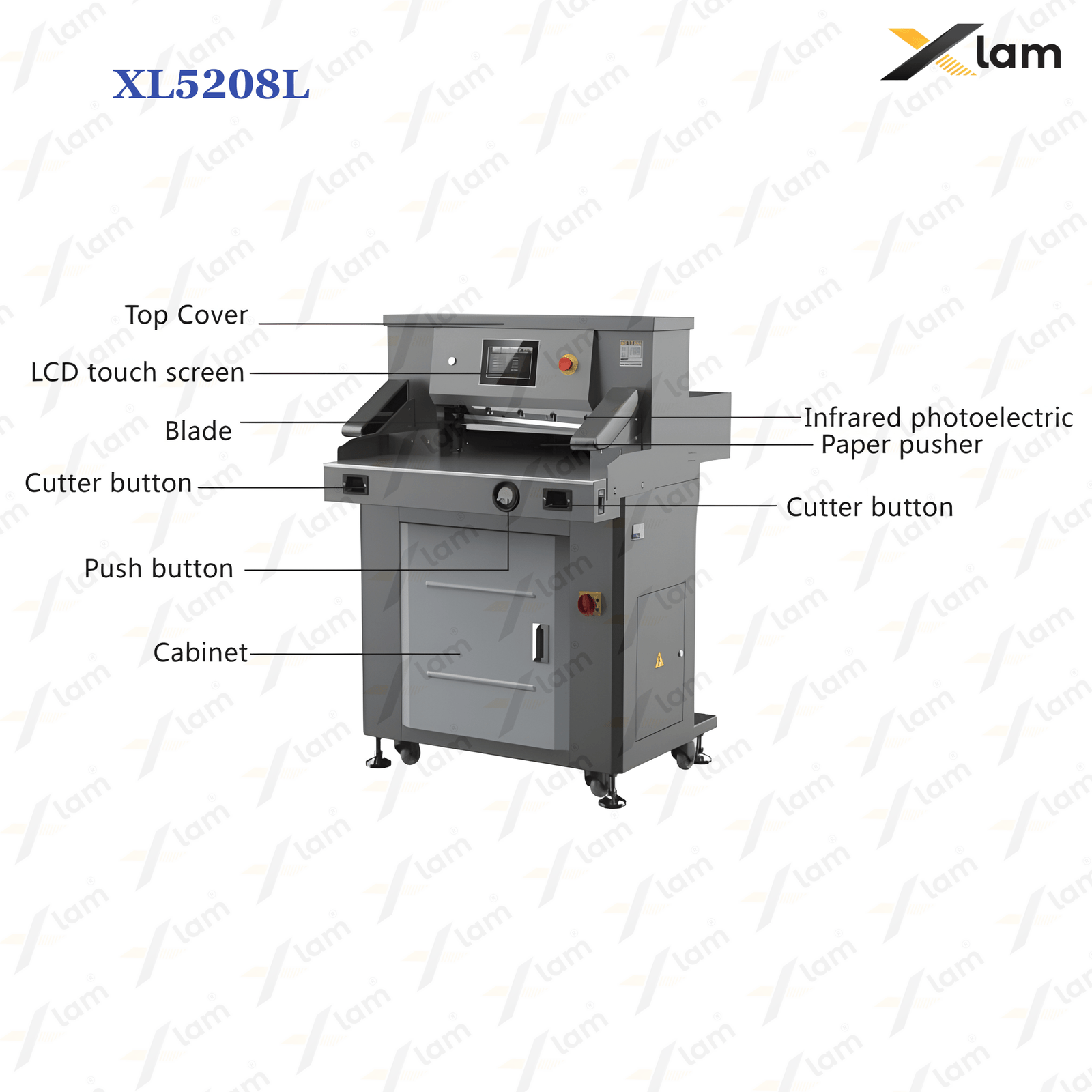 XL5208L Paper Cutting Machine 20 inch - Image 6