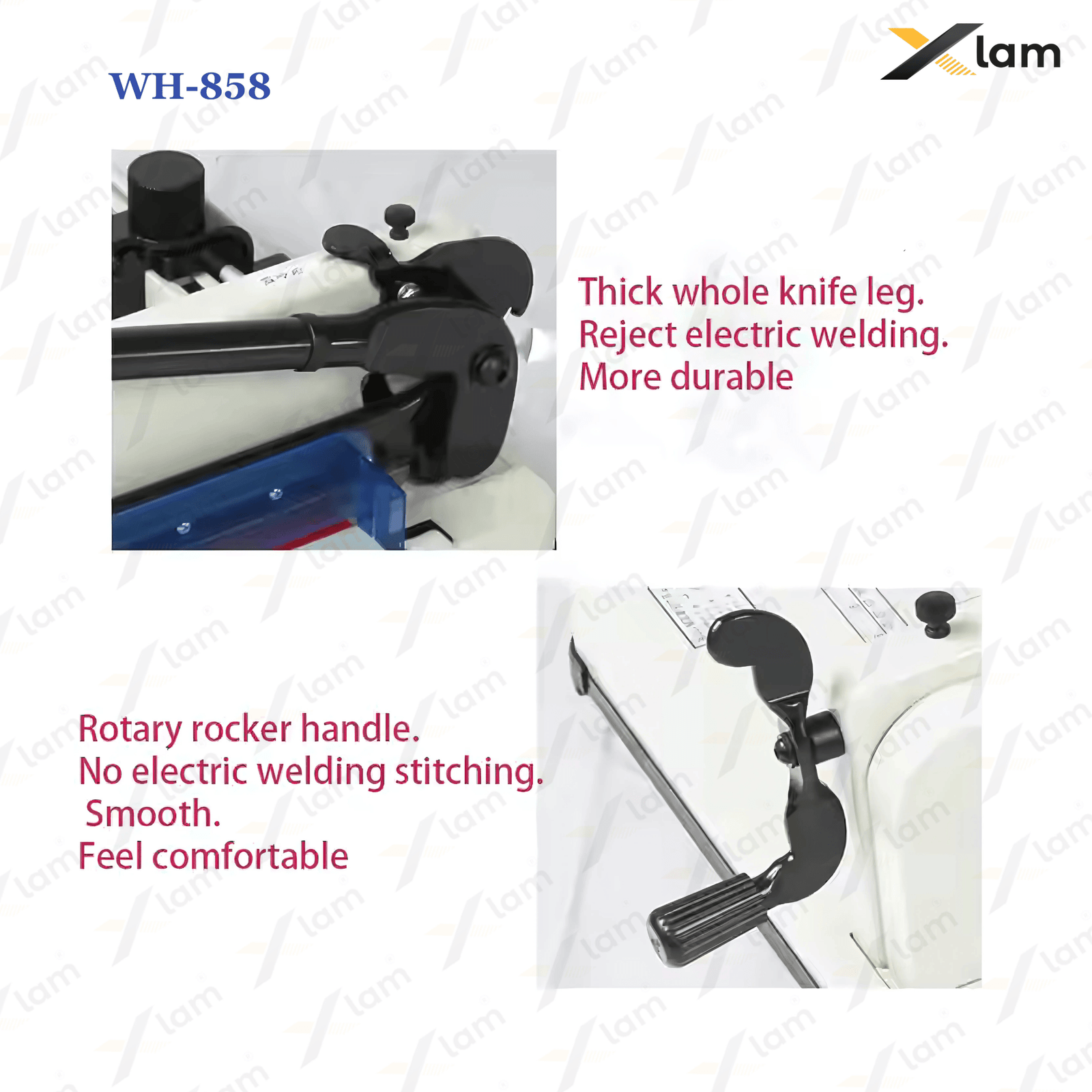 WH-858 Guillotine A3 & A4 Paper Cutting Machine - Image 2