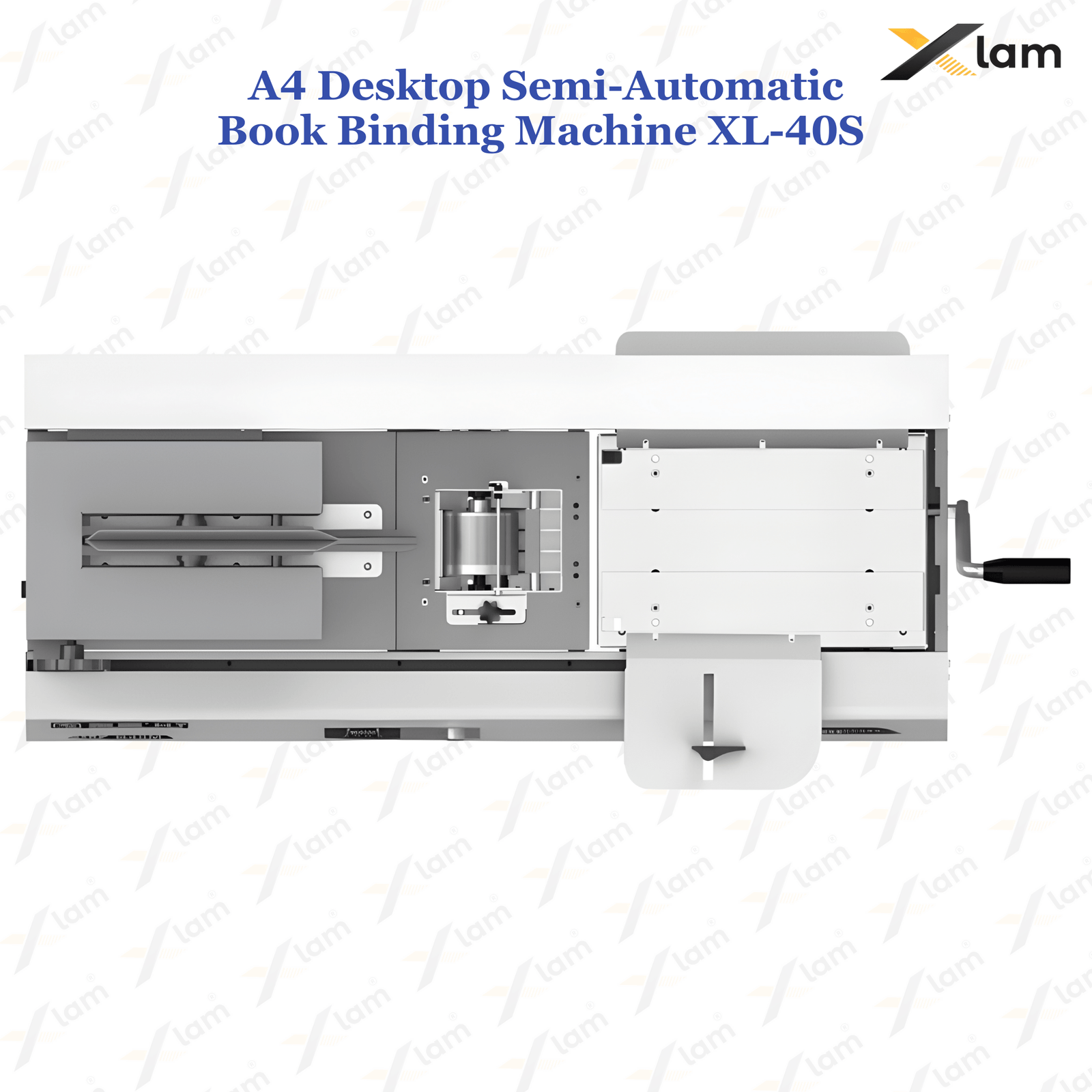 A4 Desktop Semi-Automatic Book Binding Machine XL40S - Image 4
