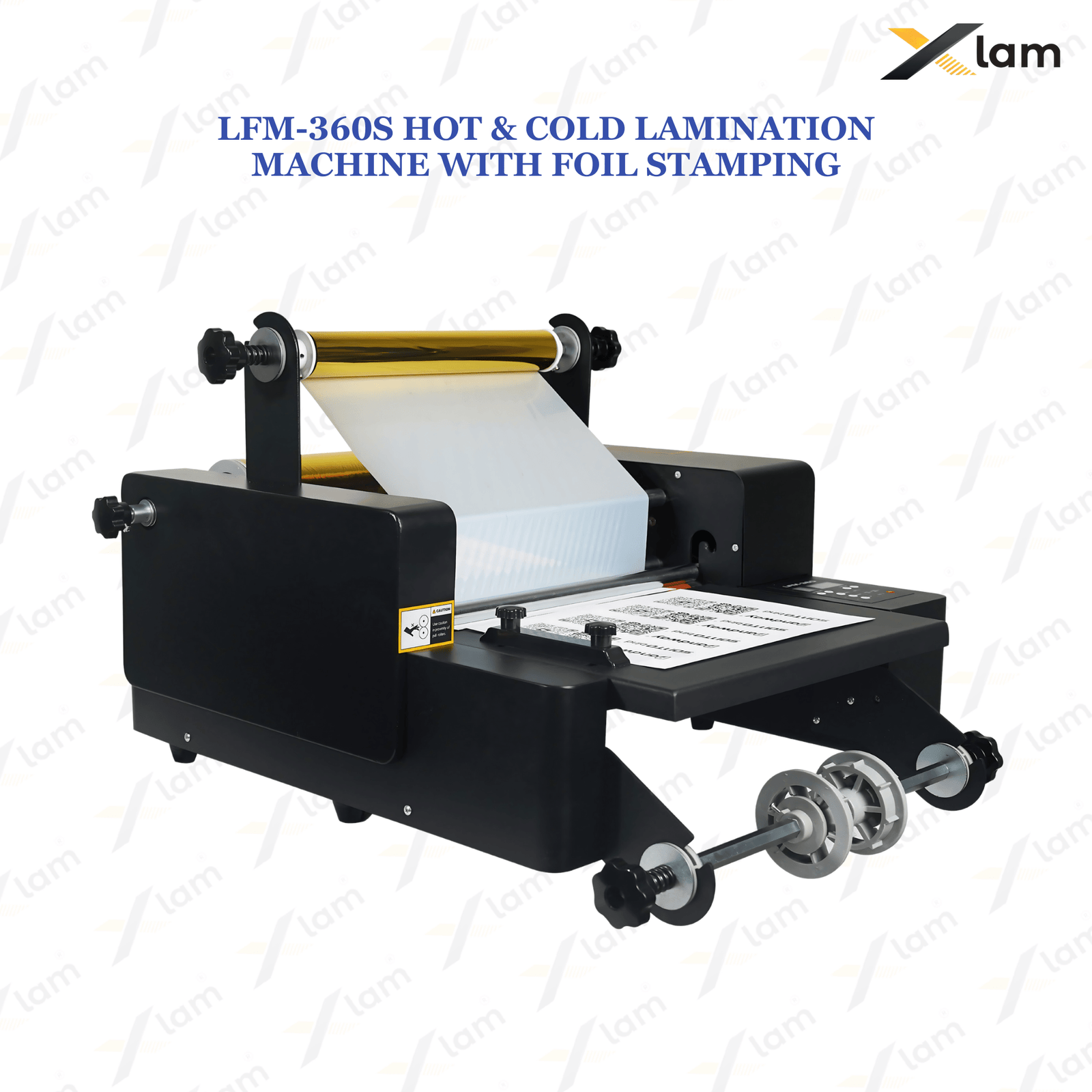 LFM-360S Hot & Cold Lamination Machine with Foil Stamping - Image 4