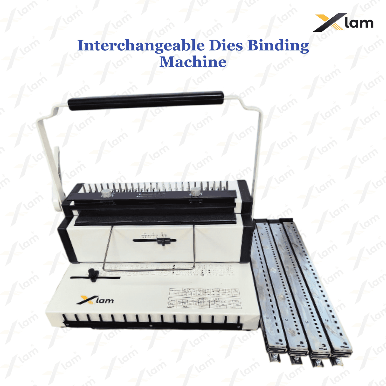 Interchangeable Dies Binding Machine 4 in 1