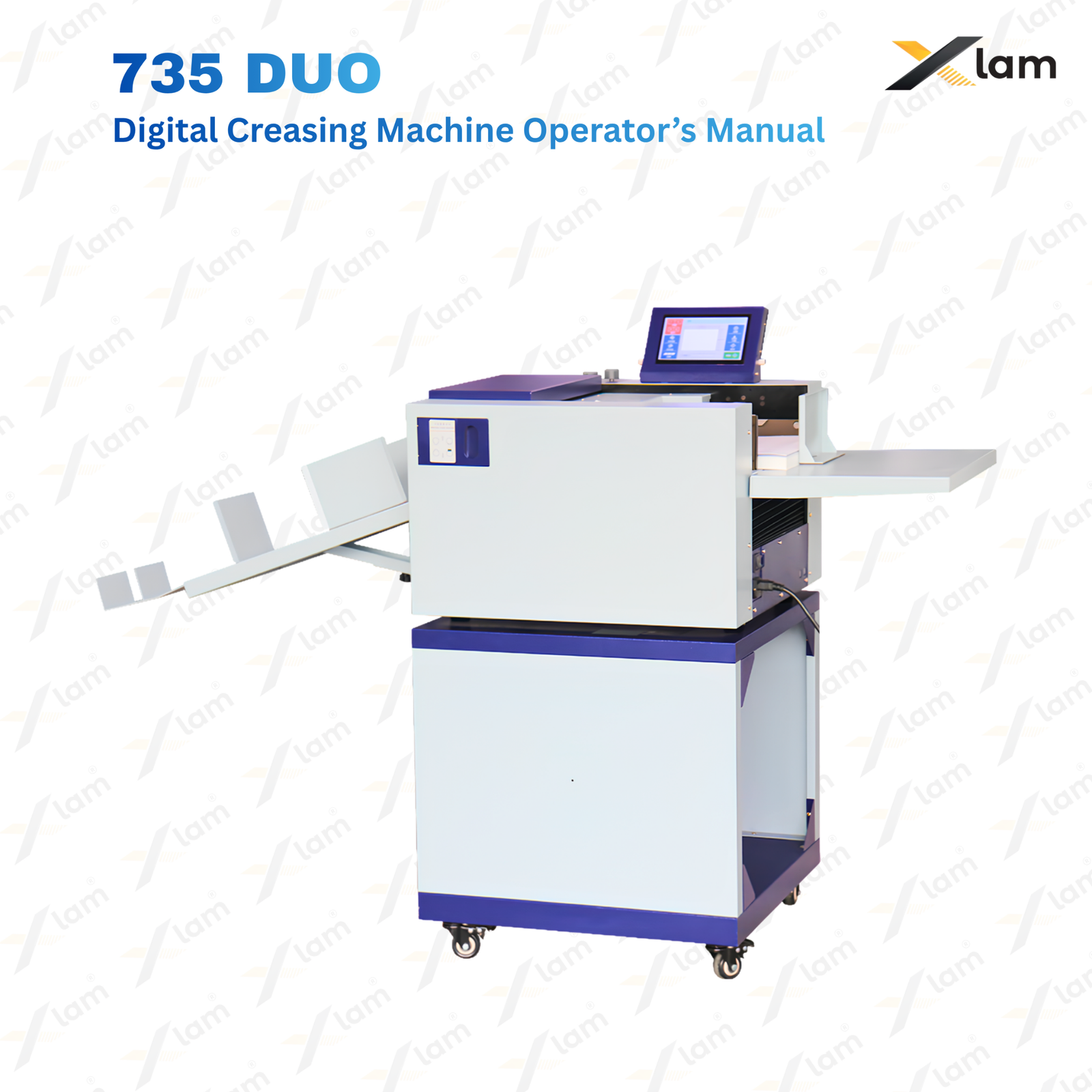 XL-735 DUO Digital Creasing Machine