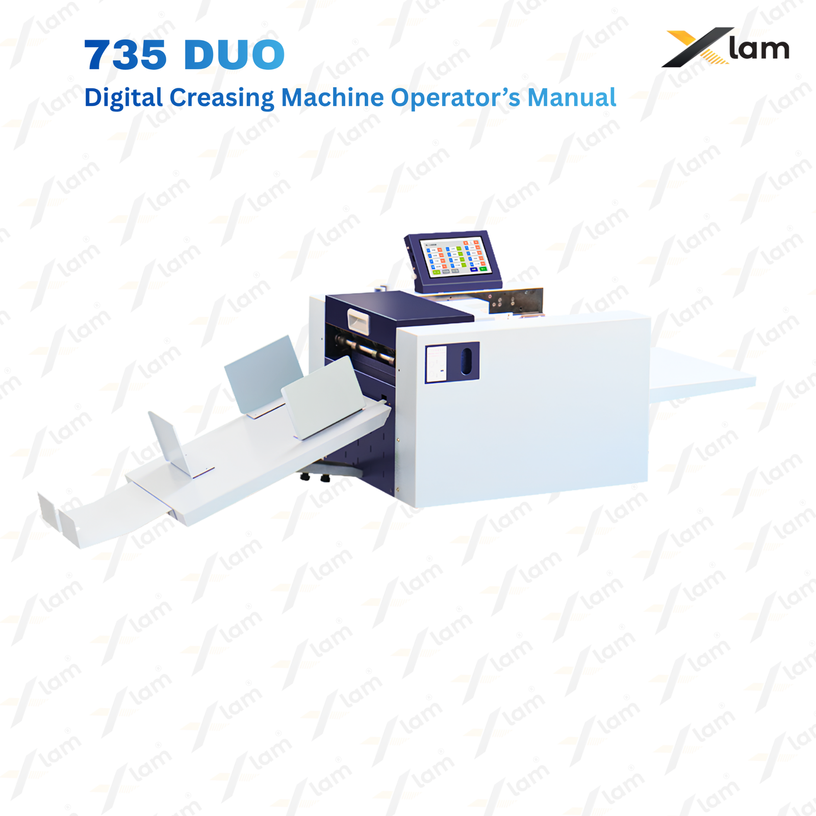 XL-735 DUO Digital Creasing Machine